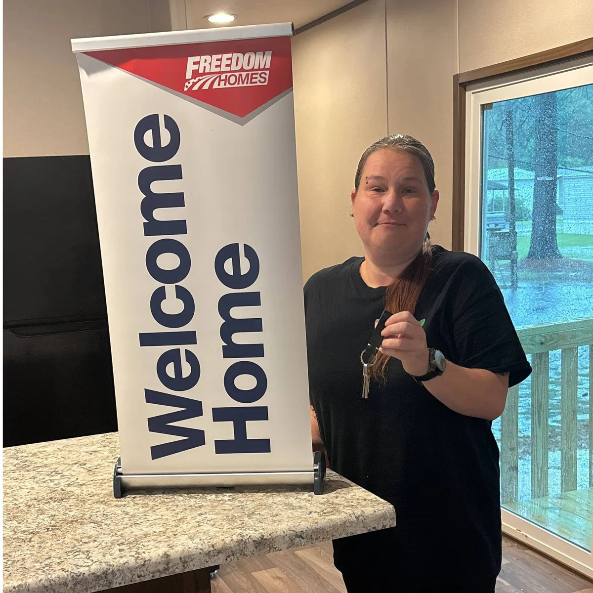 CLARESA A. welcome home image