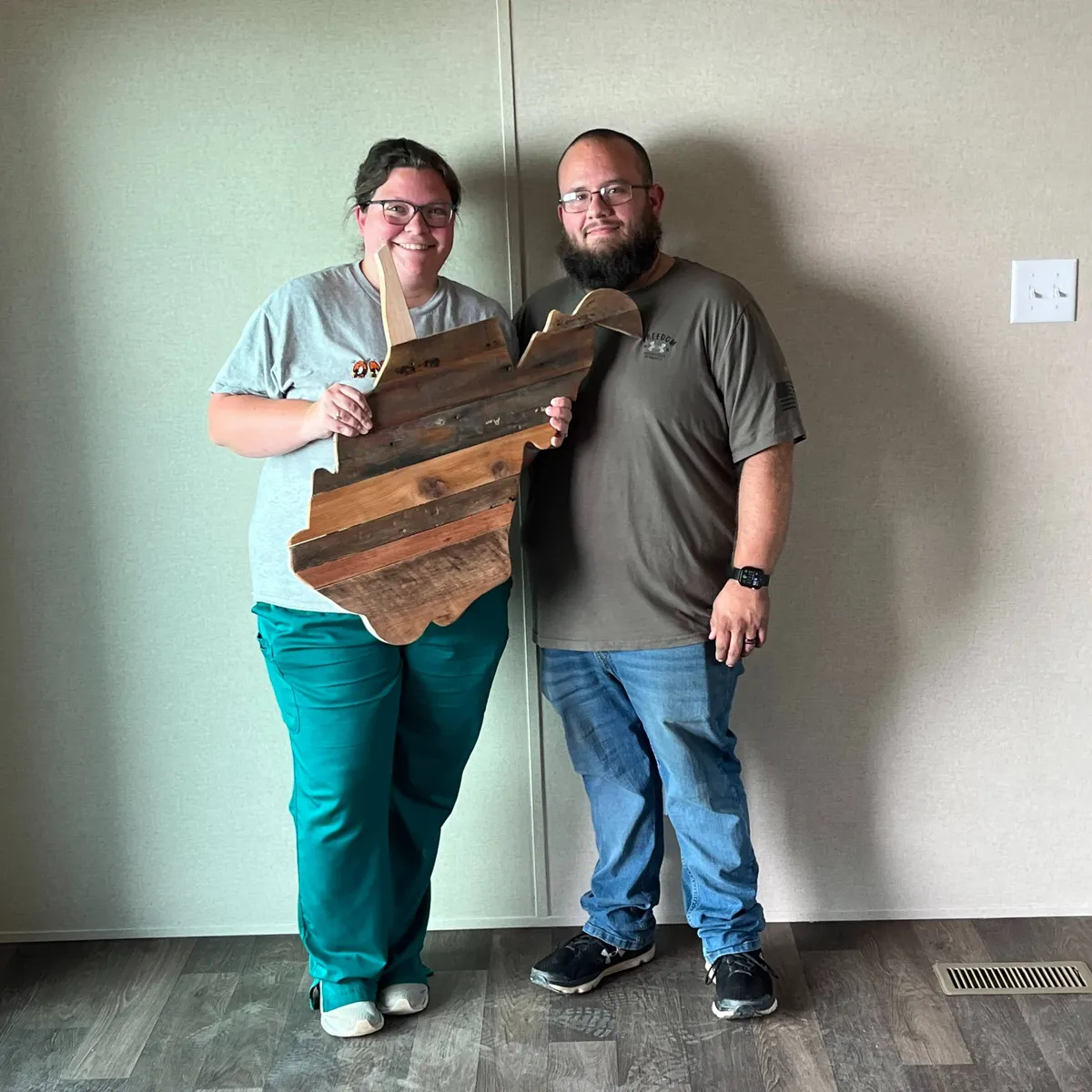 GEORGE C. welcome home image