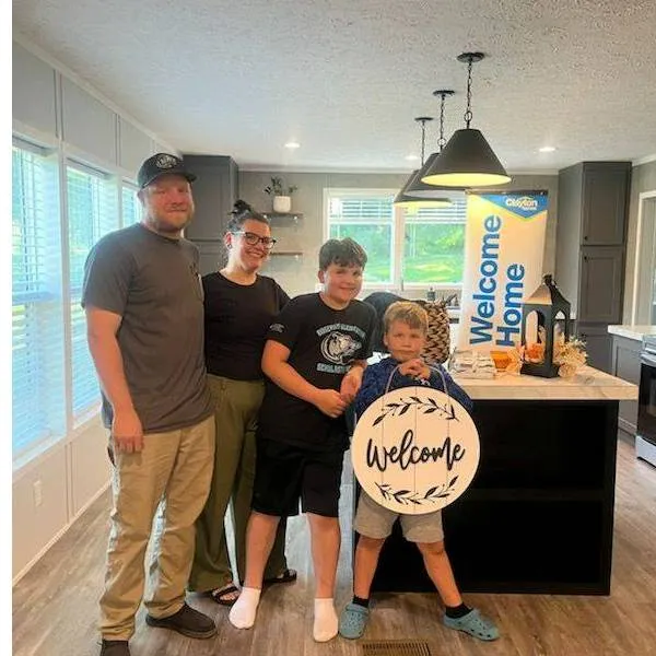 DEVIN E. welcome home image