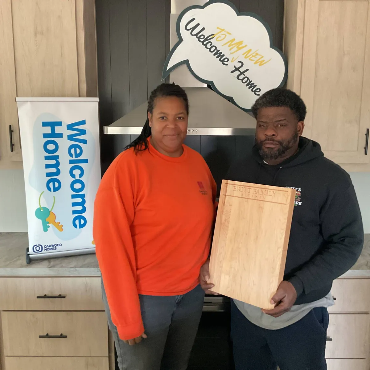 VICTOR B. welcome home image