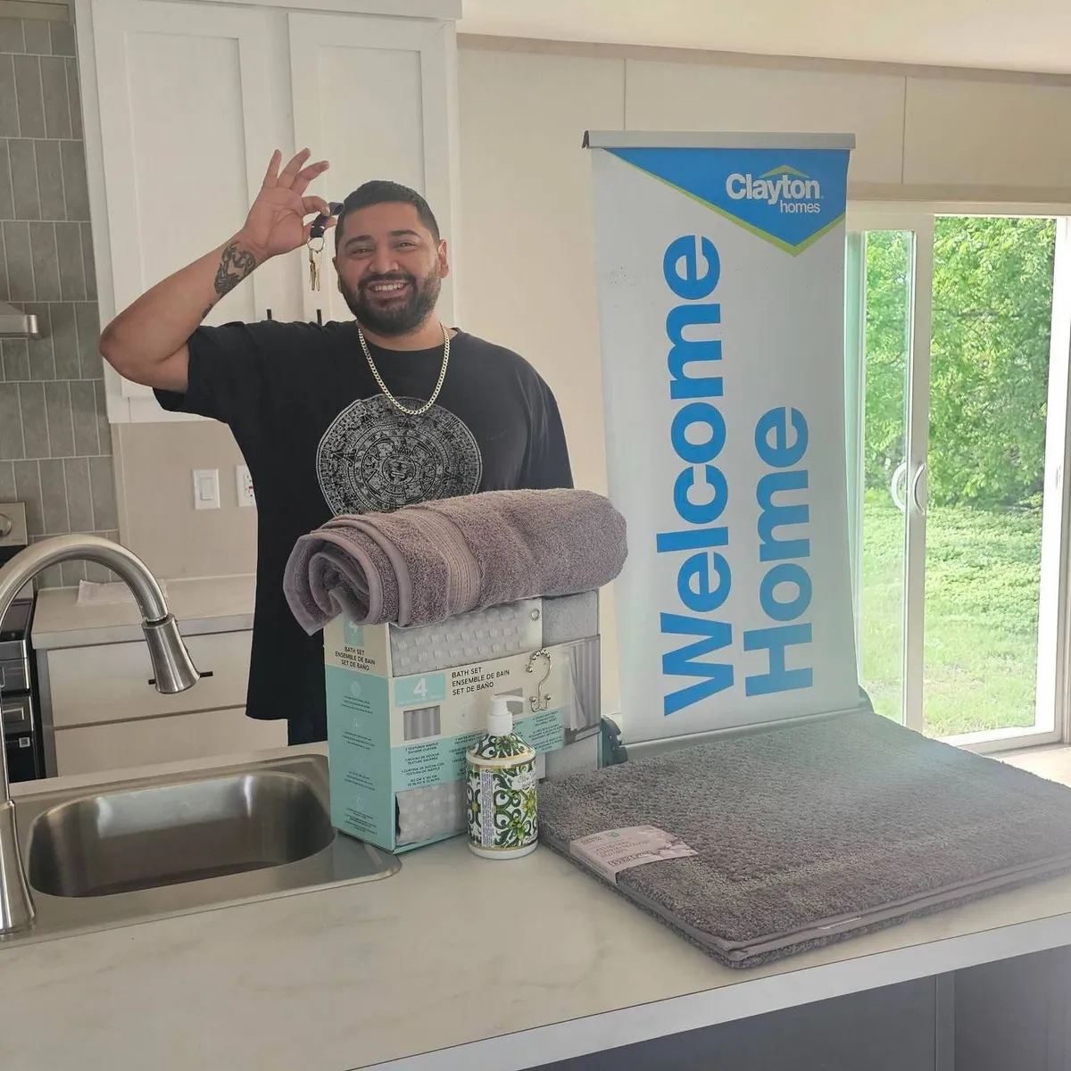ABRAHAM P. welcome home image