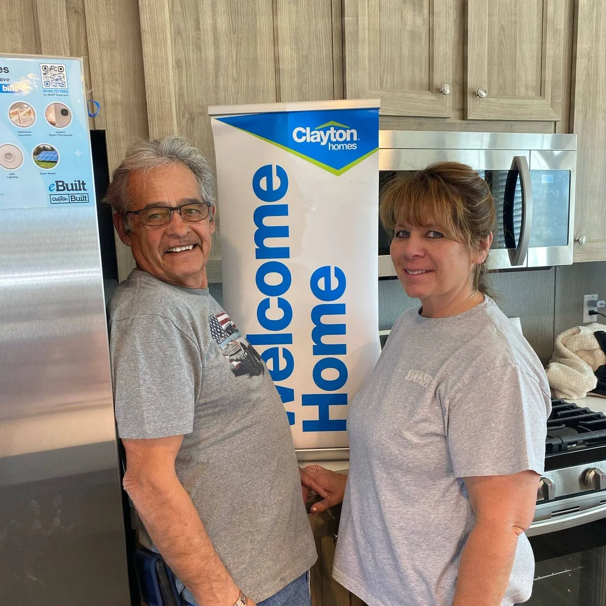 Clyde M. welcome home image