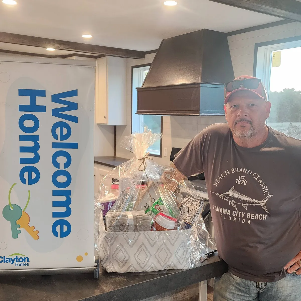 CHARLES M. welcome home image