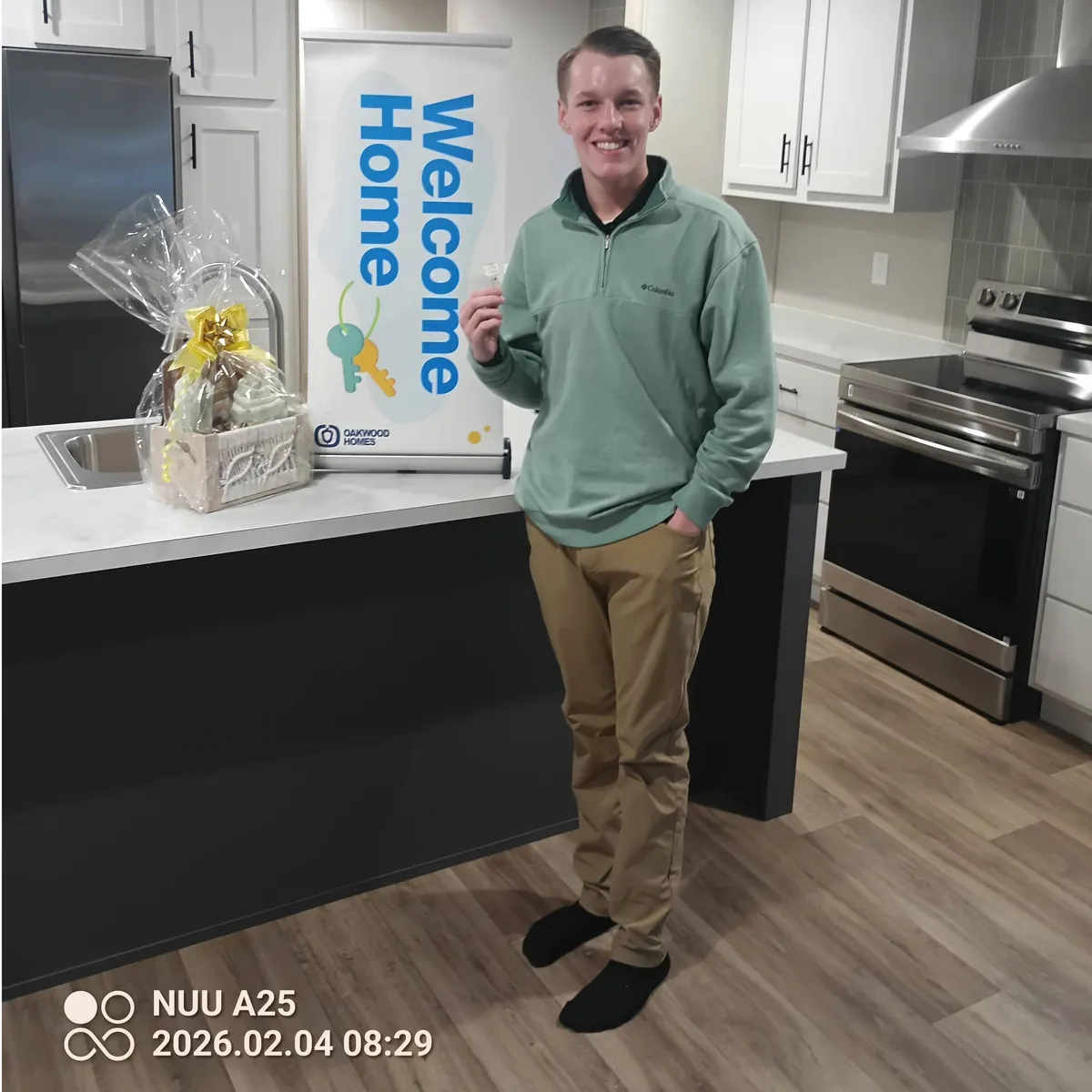 Hunter C. welcome home image