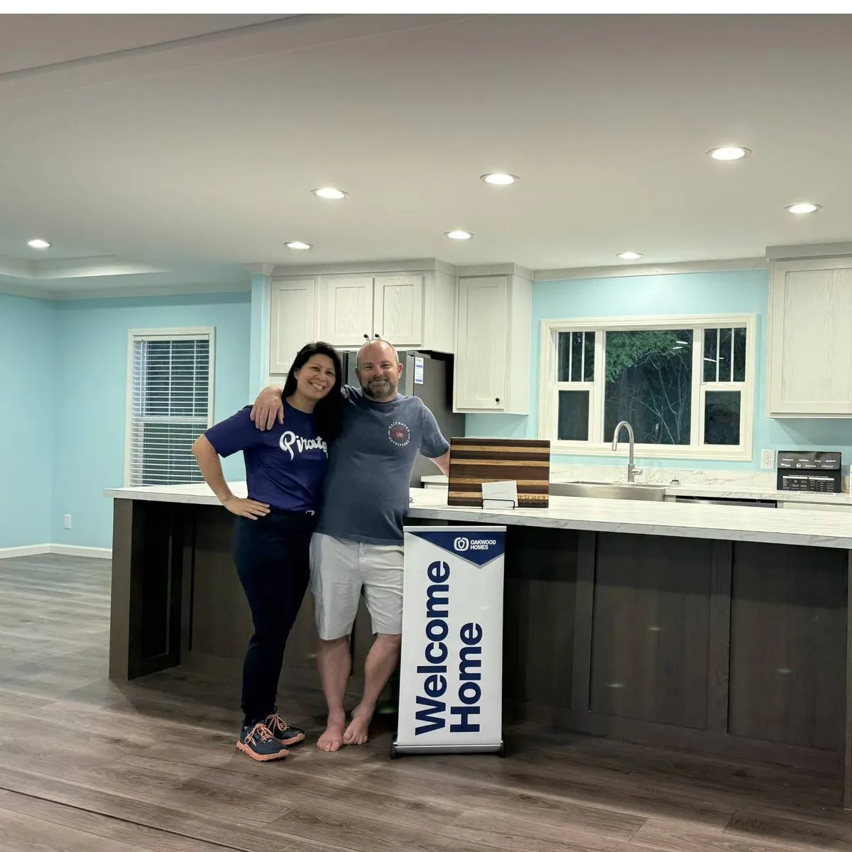 Charles F. welcome home image