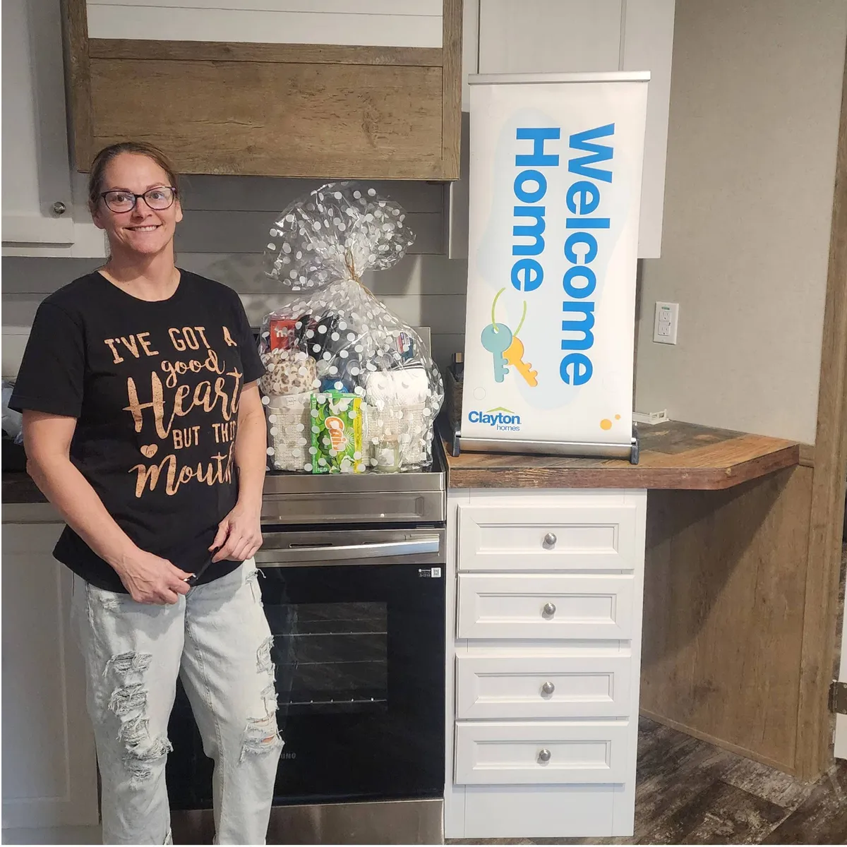PAMELA F. welcome home image