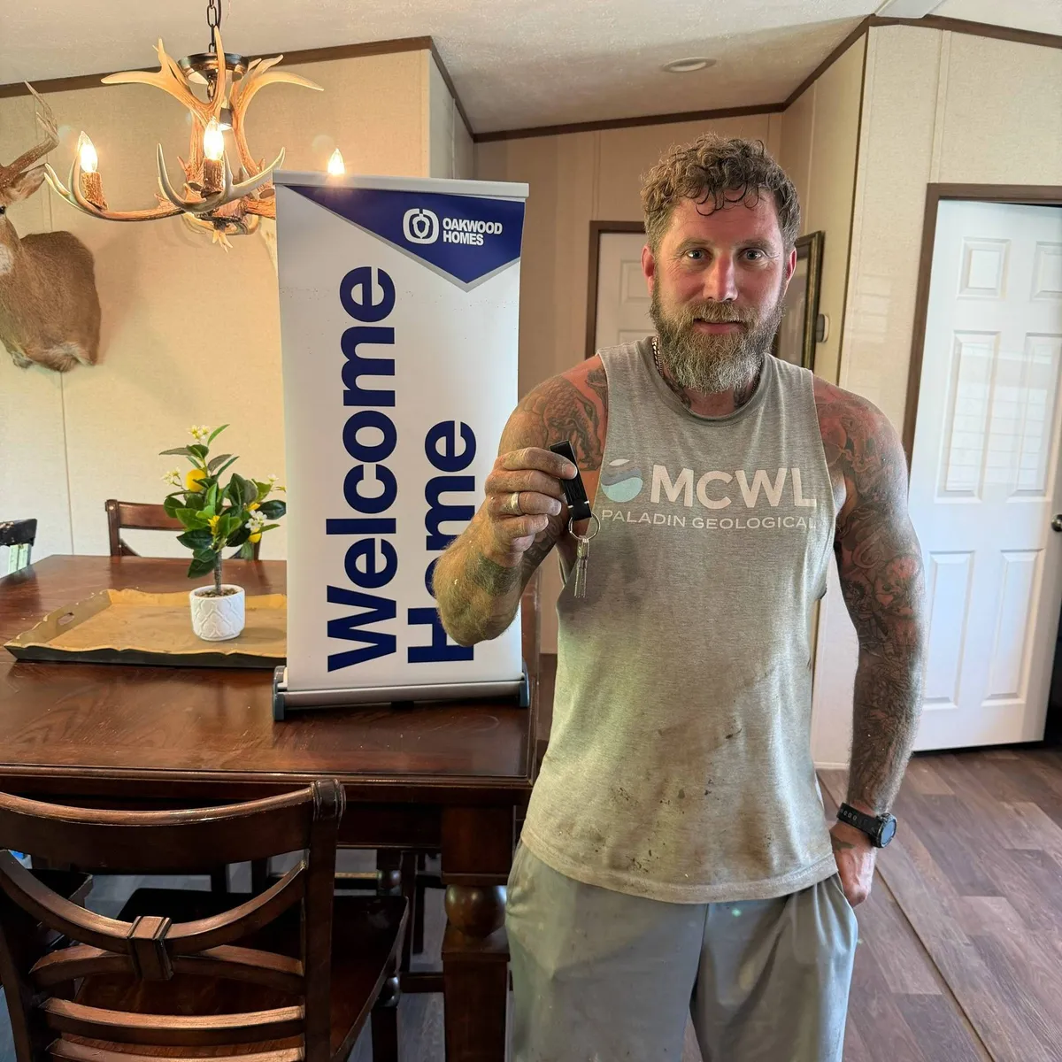 LYDON B. welcome home image