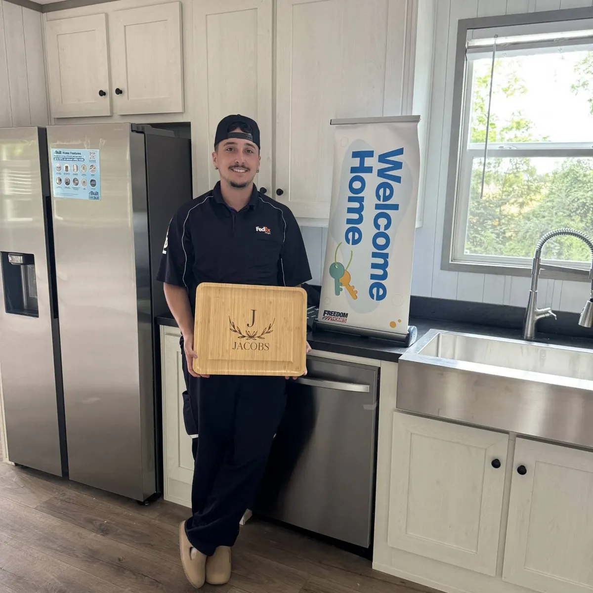 KENNEDY J. welcome home image