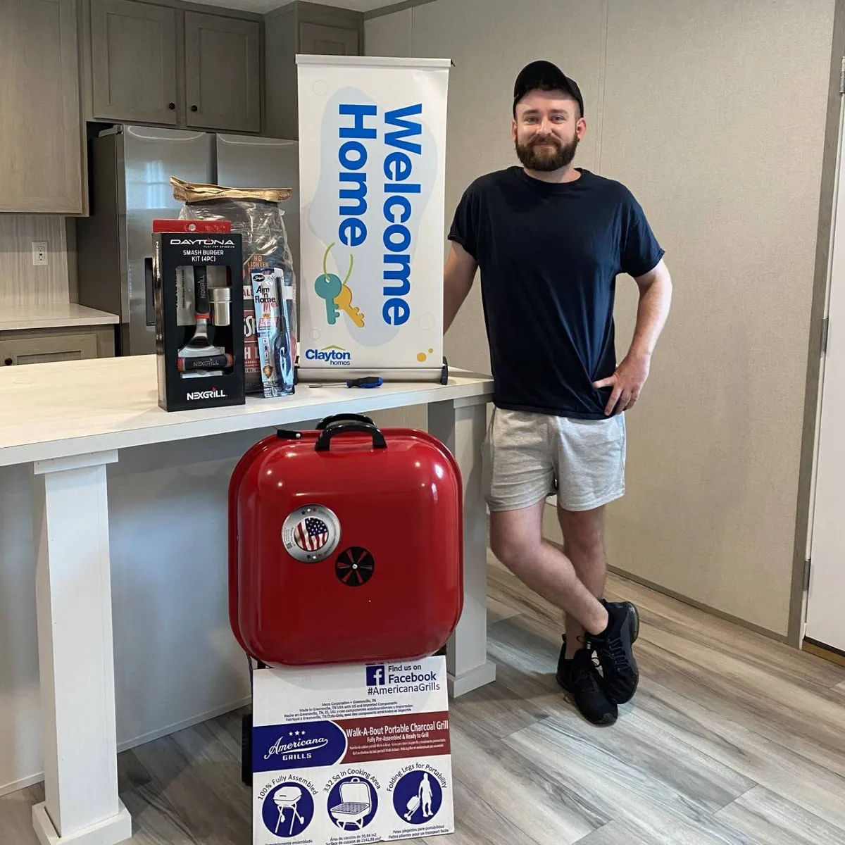 DANIEL B. welcome home image