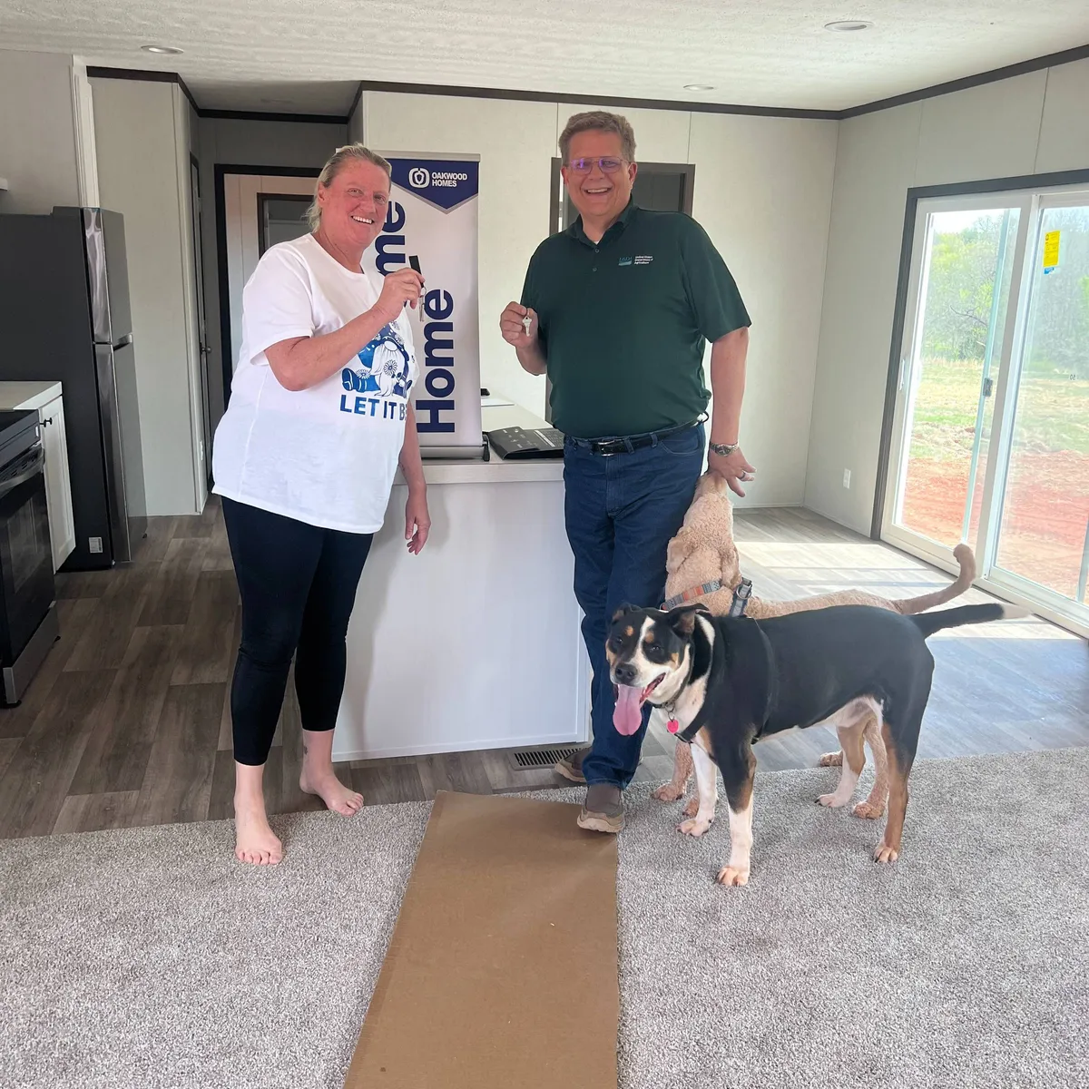 DARREN K. welcome home image