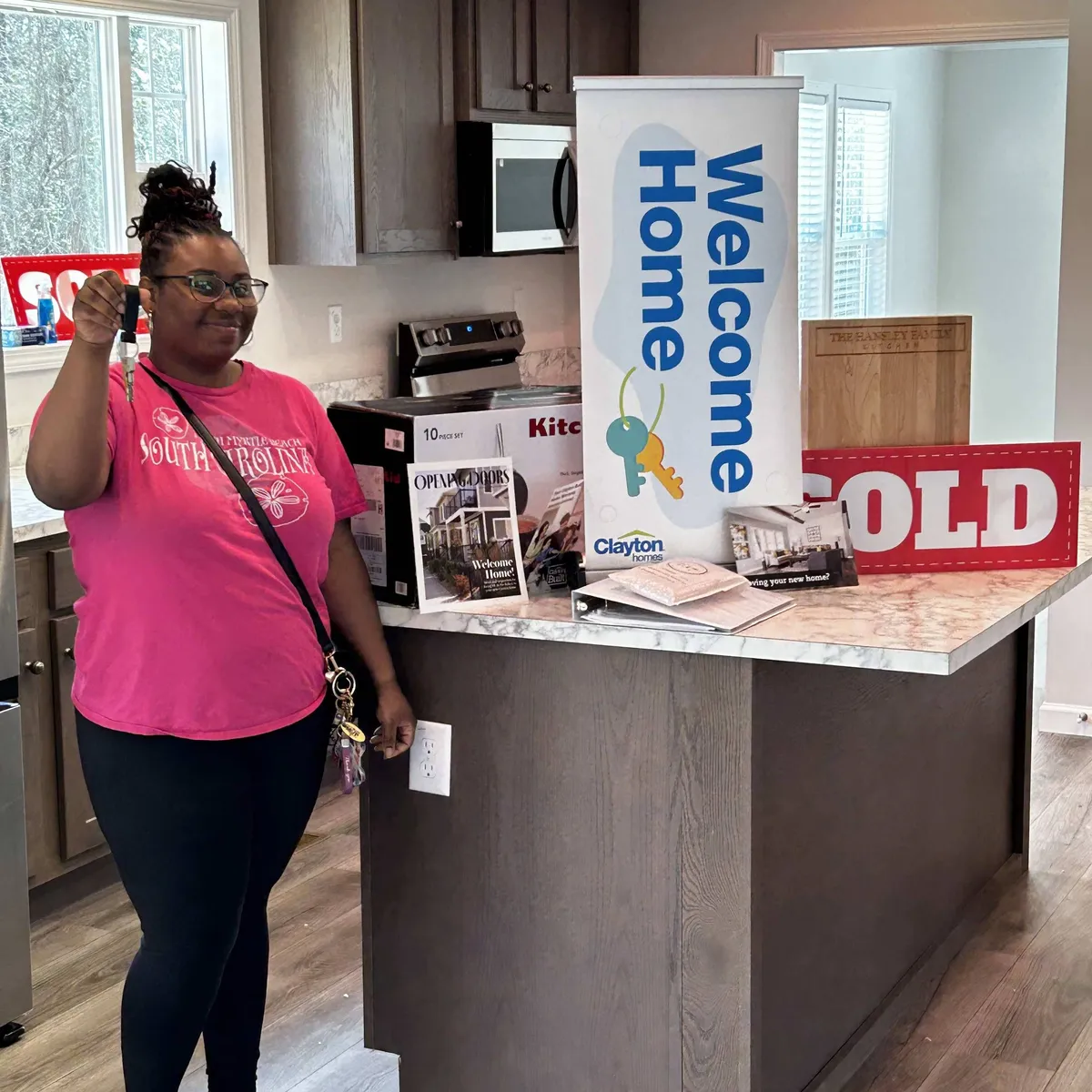 DEONDREA H. welcome home image
