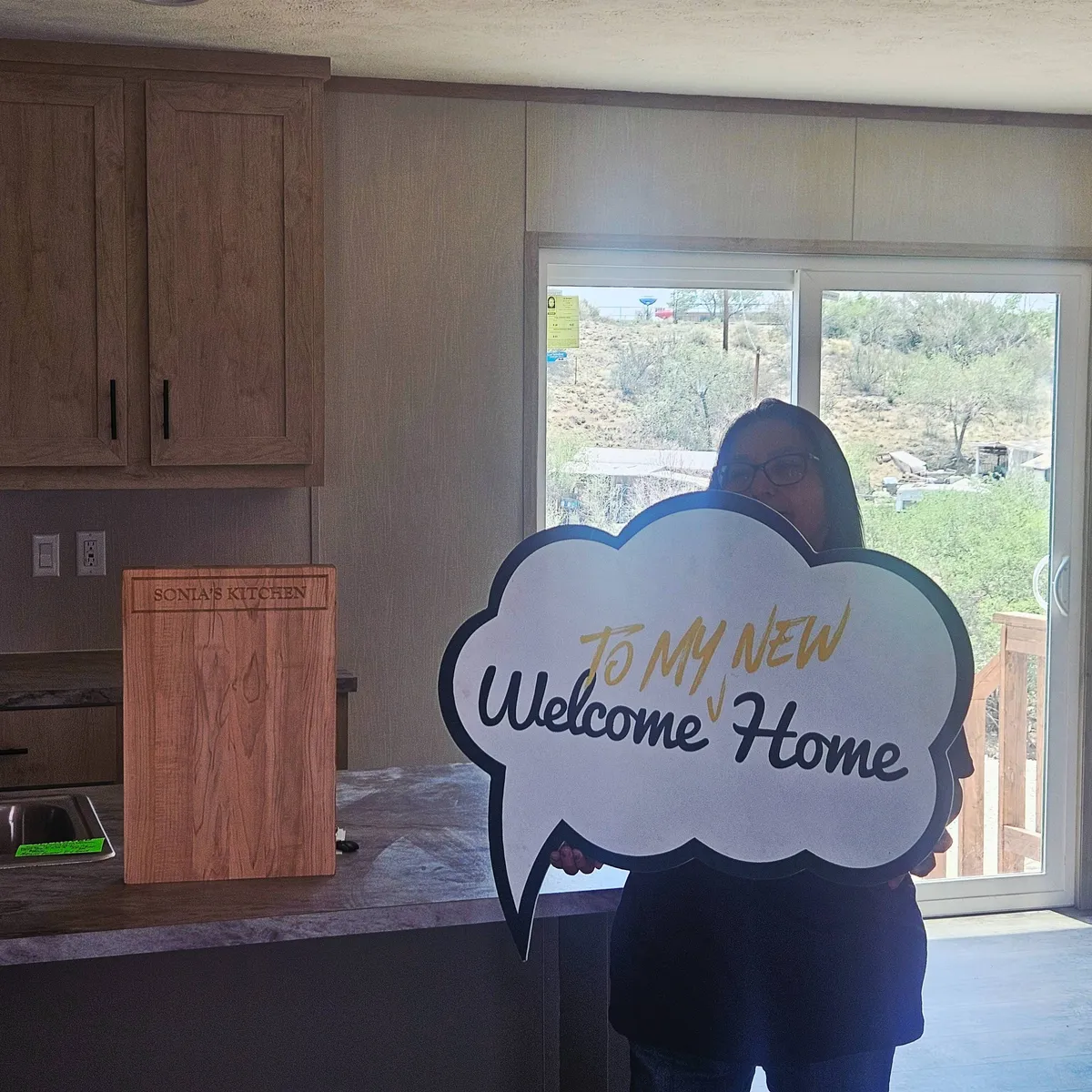 SONIA V. welcome home image
