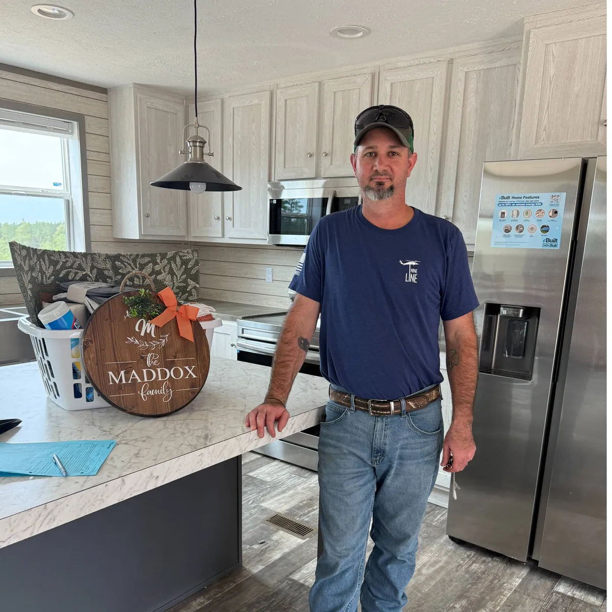 MICHAEL M. welcome home image
