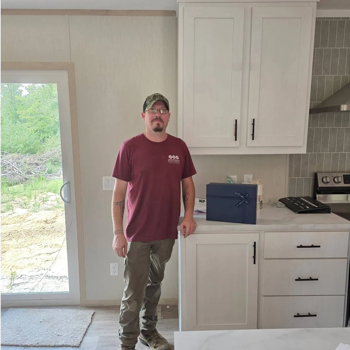 Charles A. welcome home image