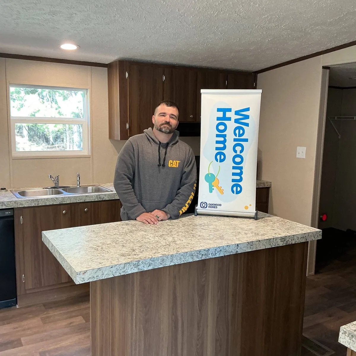 JOSHUA M. welcome home image