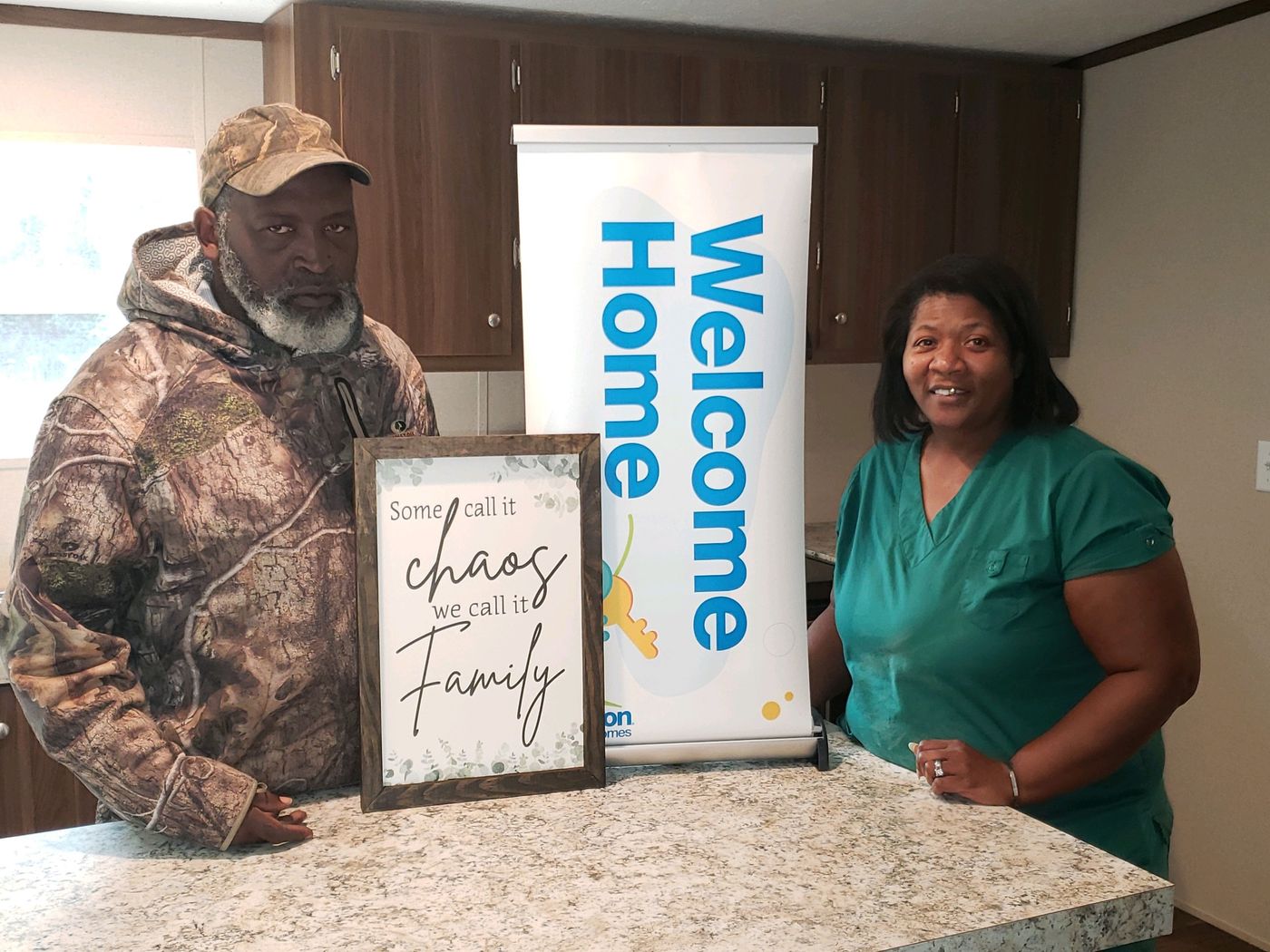 LESLIE F. welcome home image