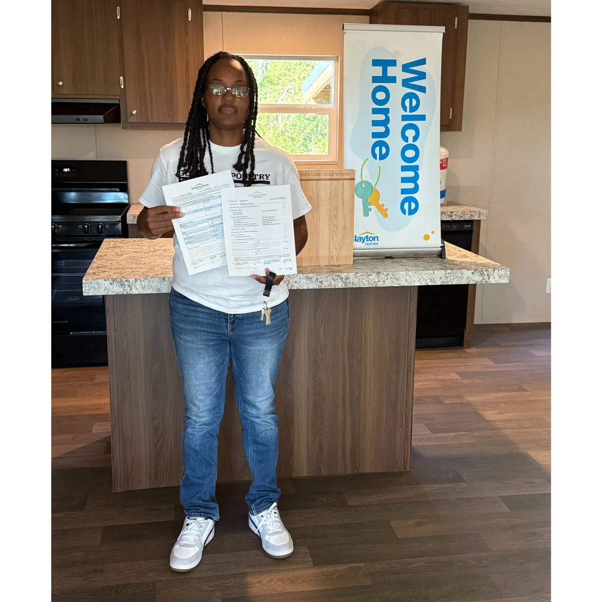 KIERRA W. welcome home image