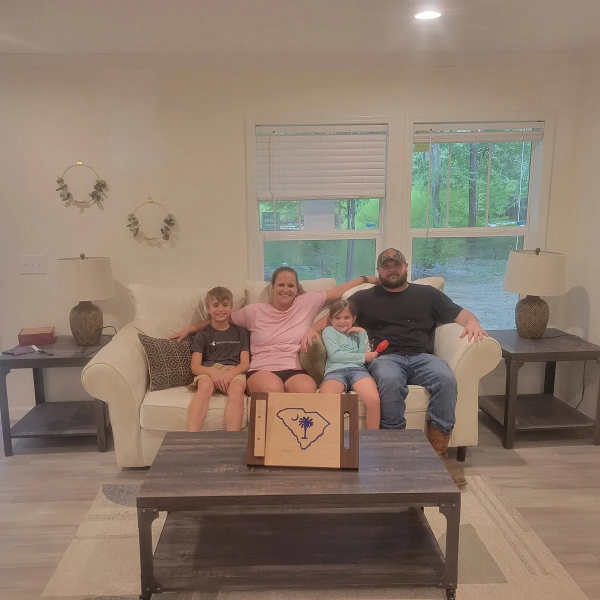 LEONARD M. welcome home image