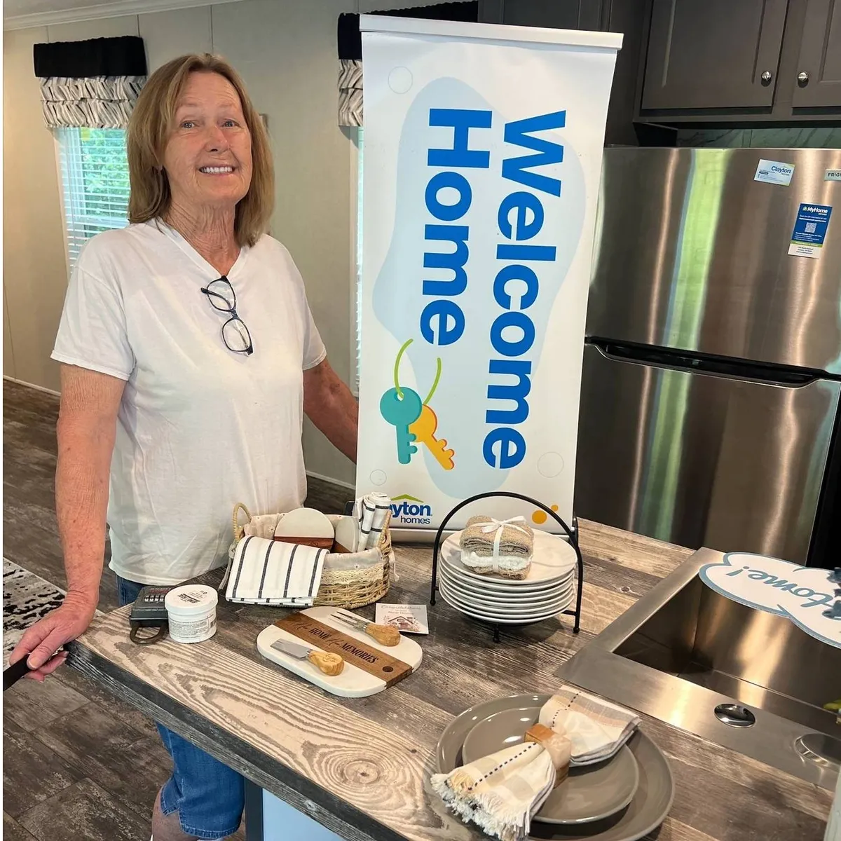 MARCIA B. welcome home image