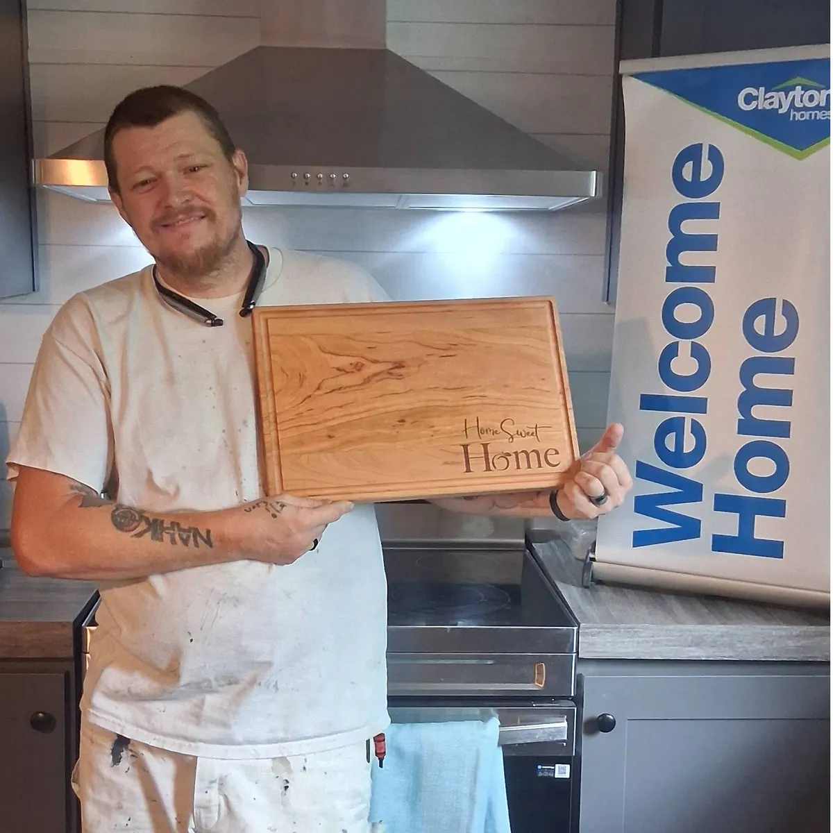 CHARLES S. welcome home image