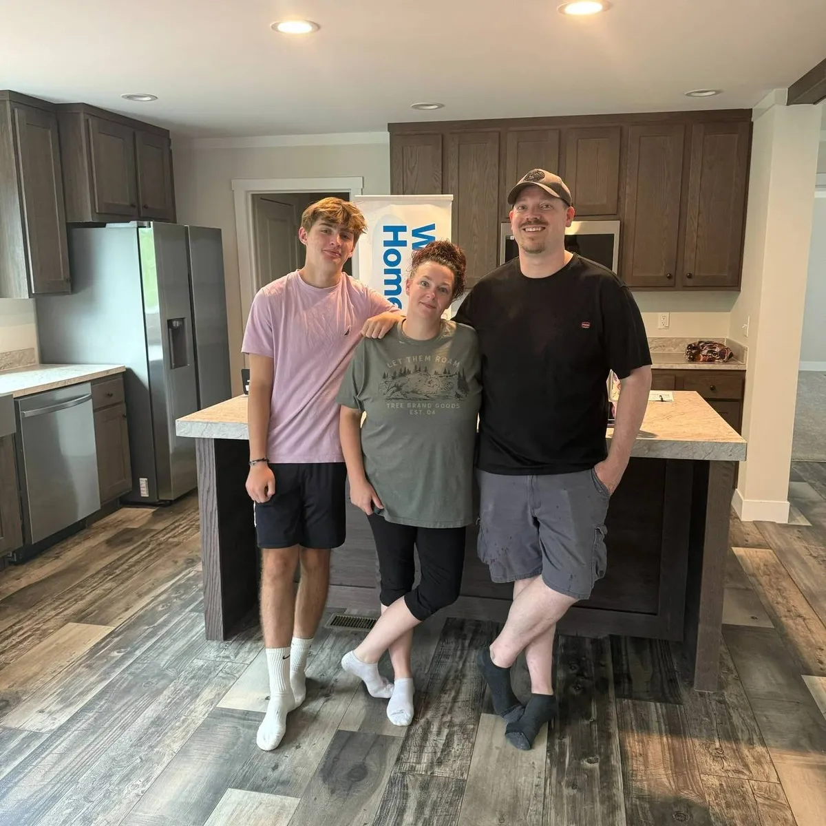 Christopher M. welcome home image