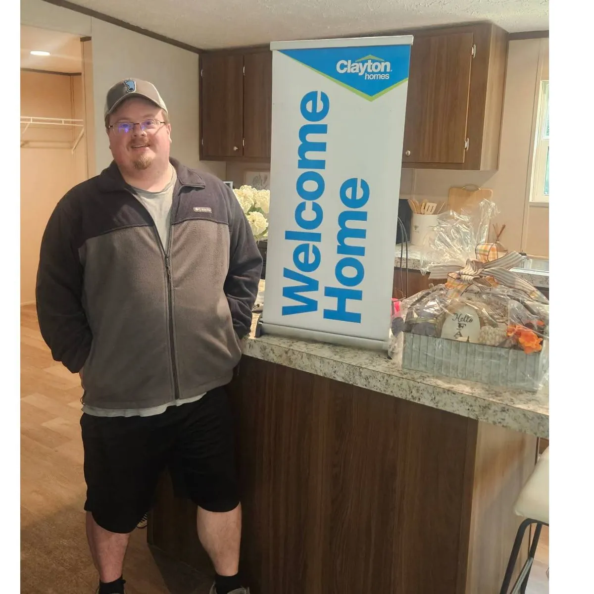 BENJAMIN P. welcome home image