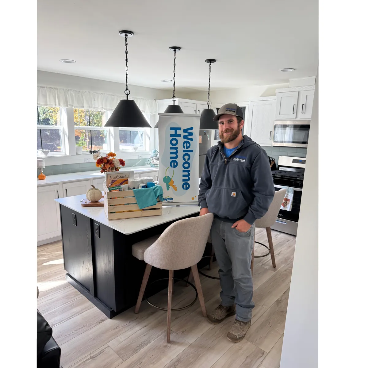 NICHOLAS K. welcome home image