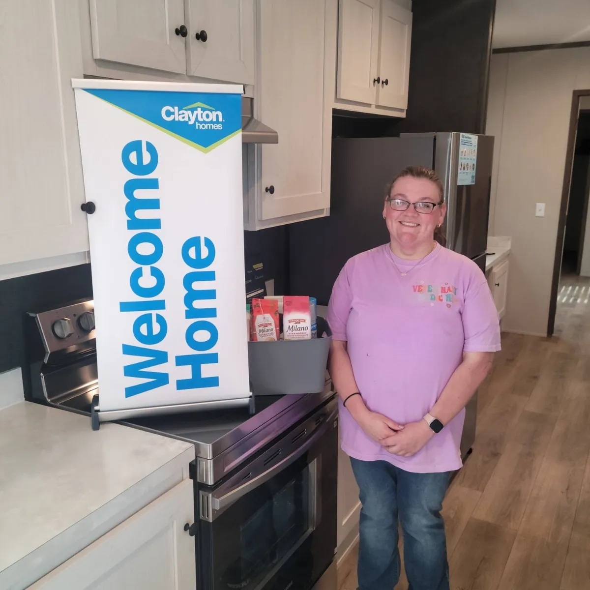 KAITLYN K. welcome home image