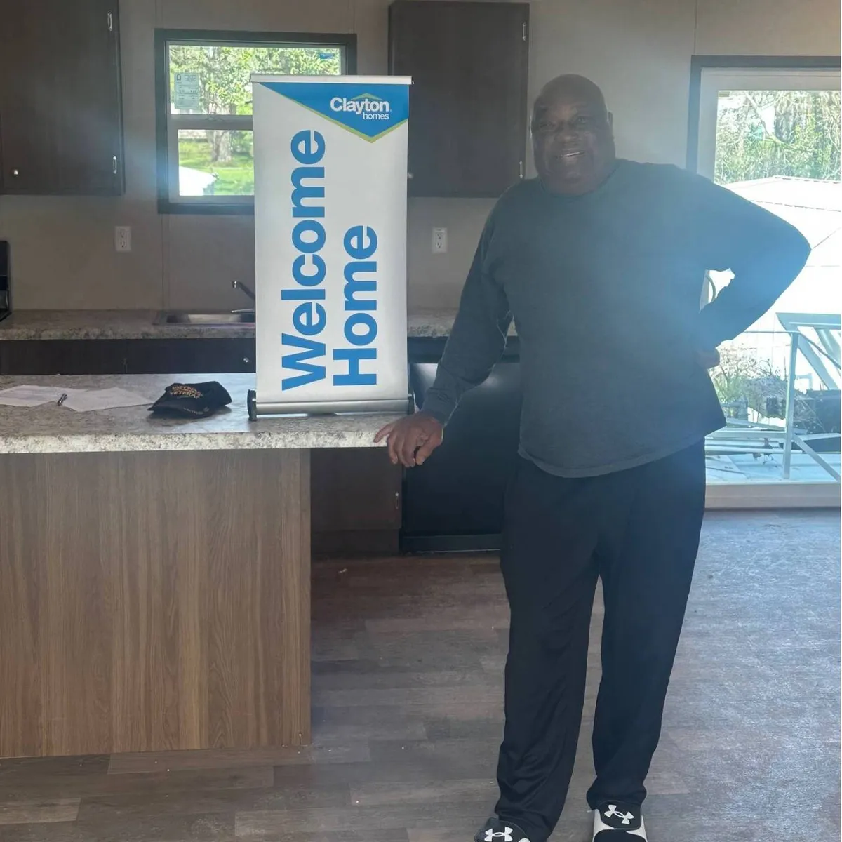 FREDDIE O. welcome home image