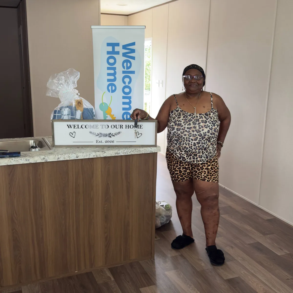 Esther S. welcome home image