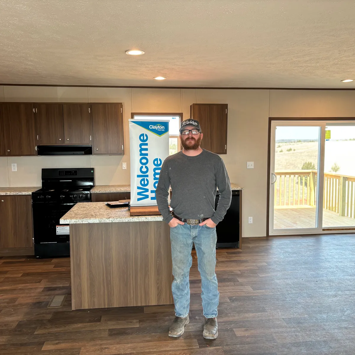 Travis D. welcome home image