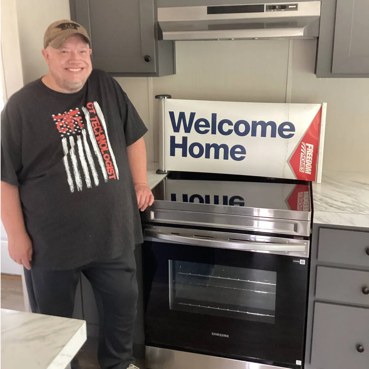 MARK K. welcome home image