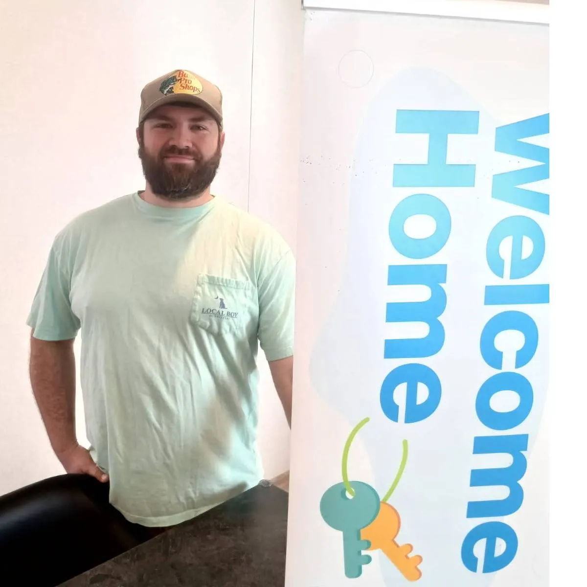 STEVEN B. welcome home image