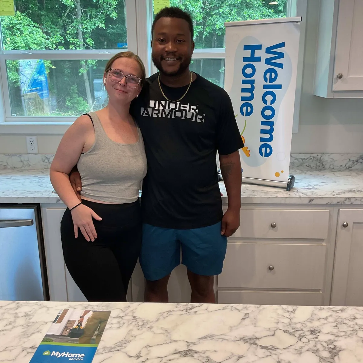 MONICA M. D. welcome home image