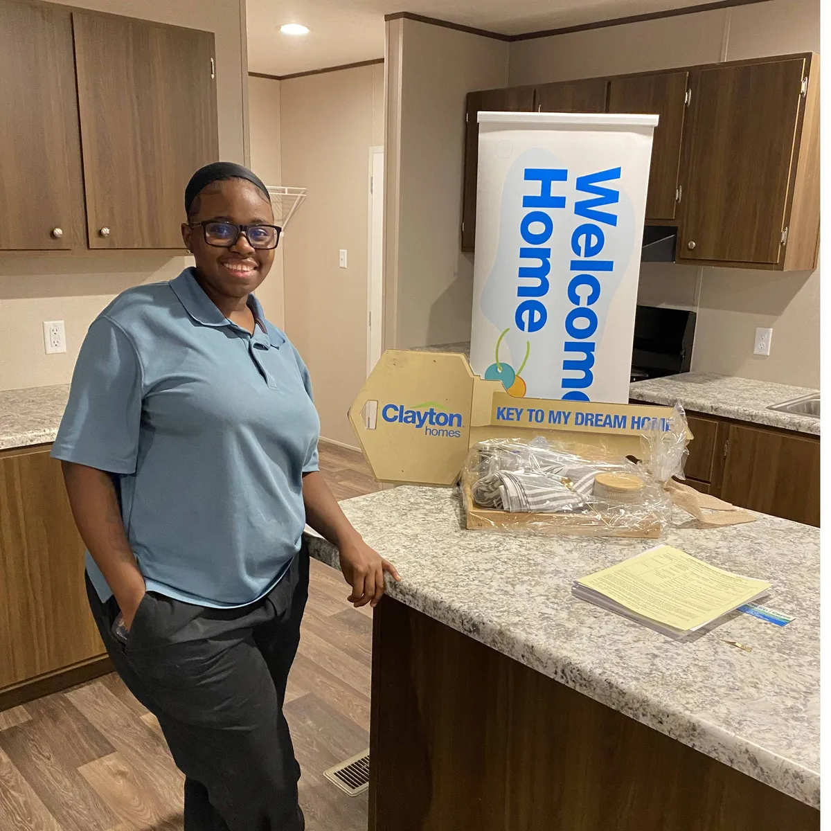 NATASHA B. welcome home image