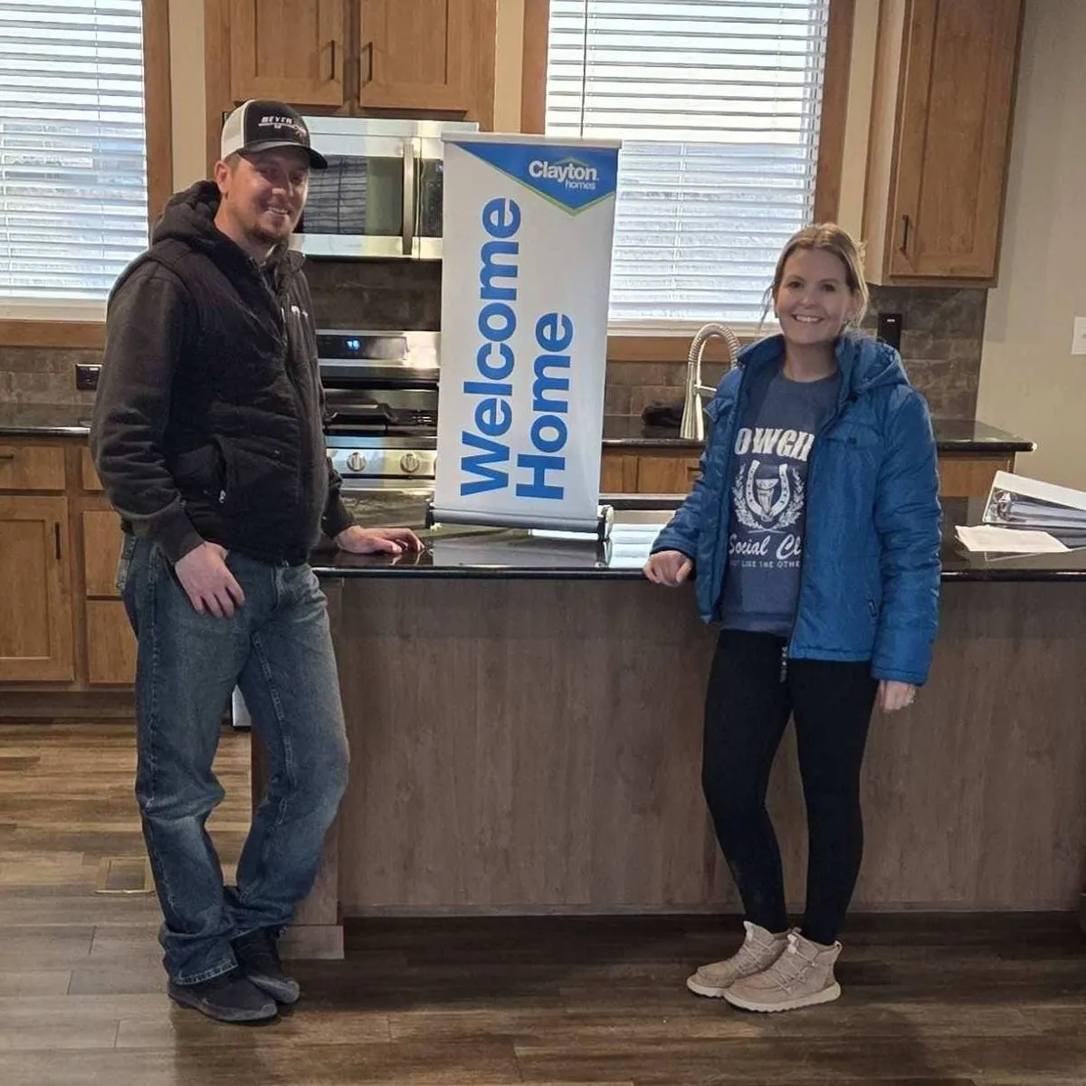 CHRISTOPHER B. welcome home image