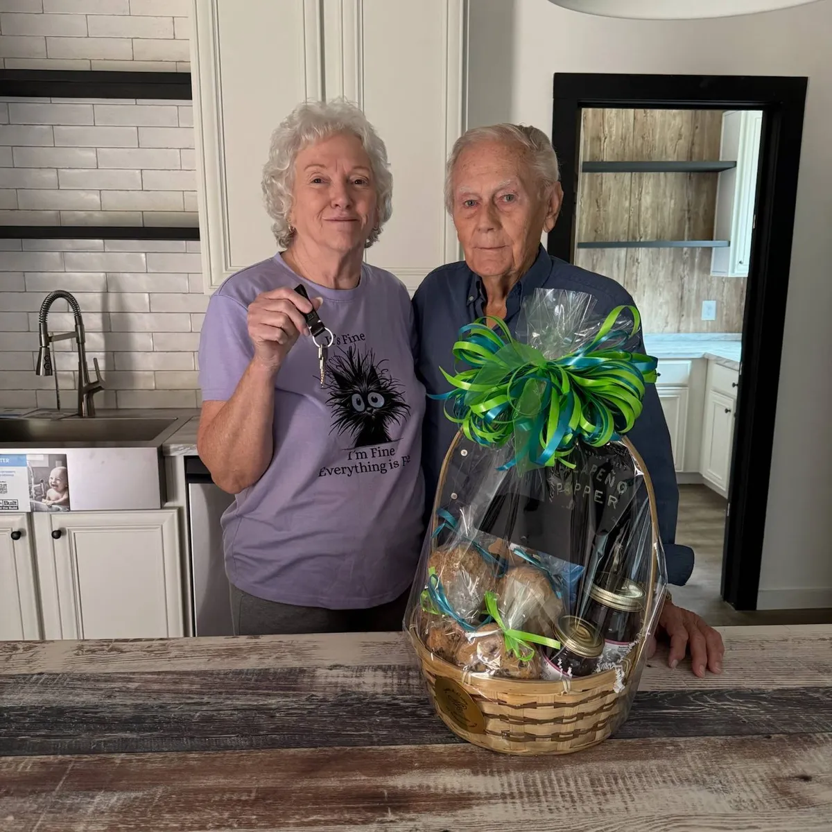 JOHN M. welcome home image