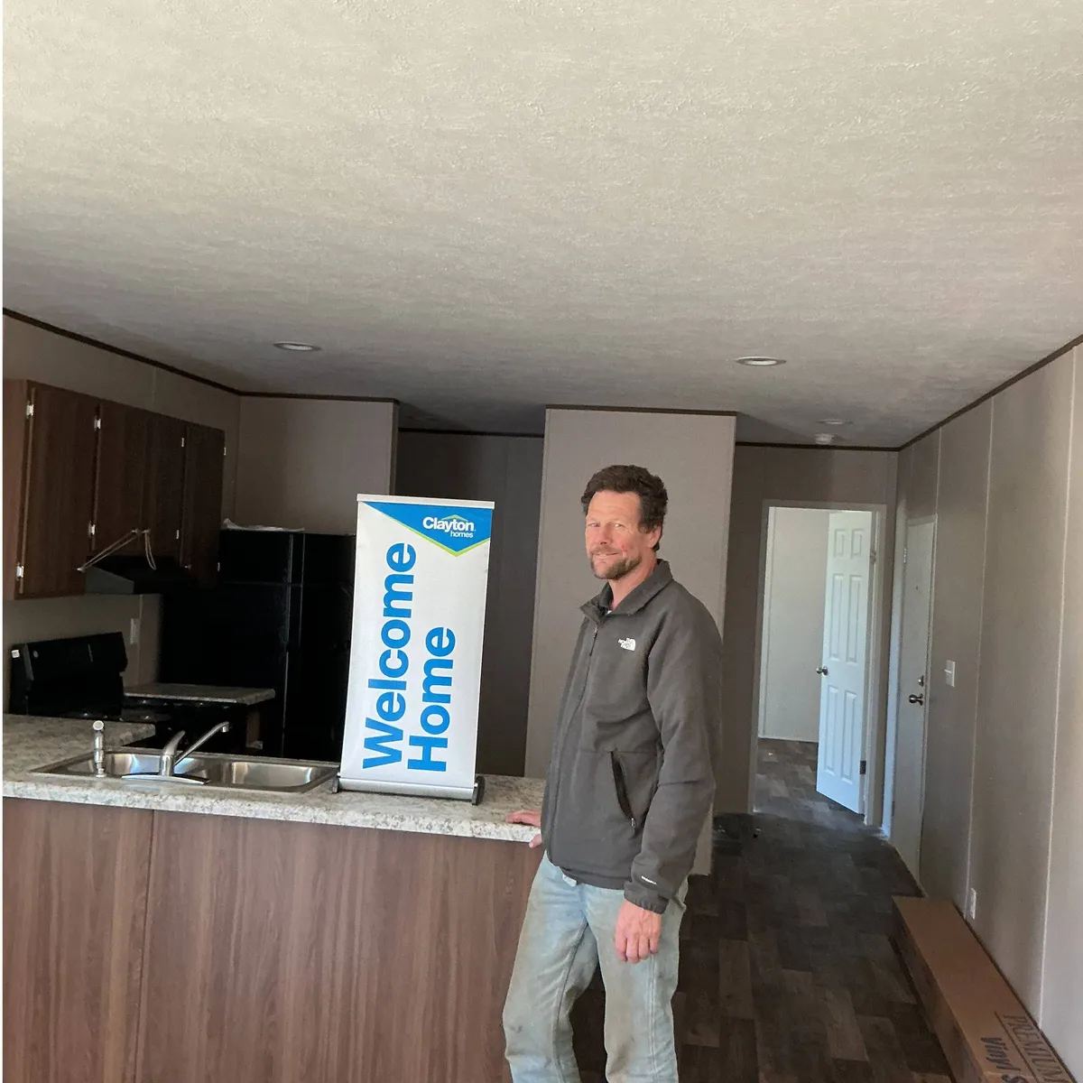 CHARLES P. welcome home image