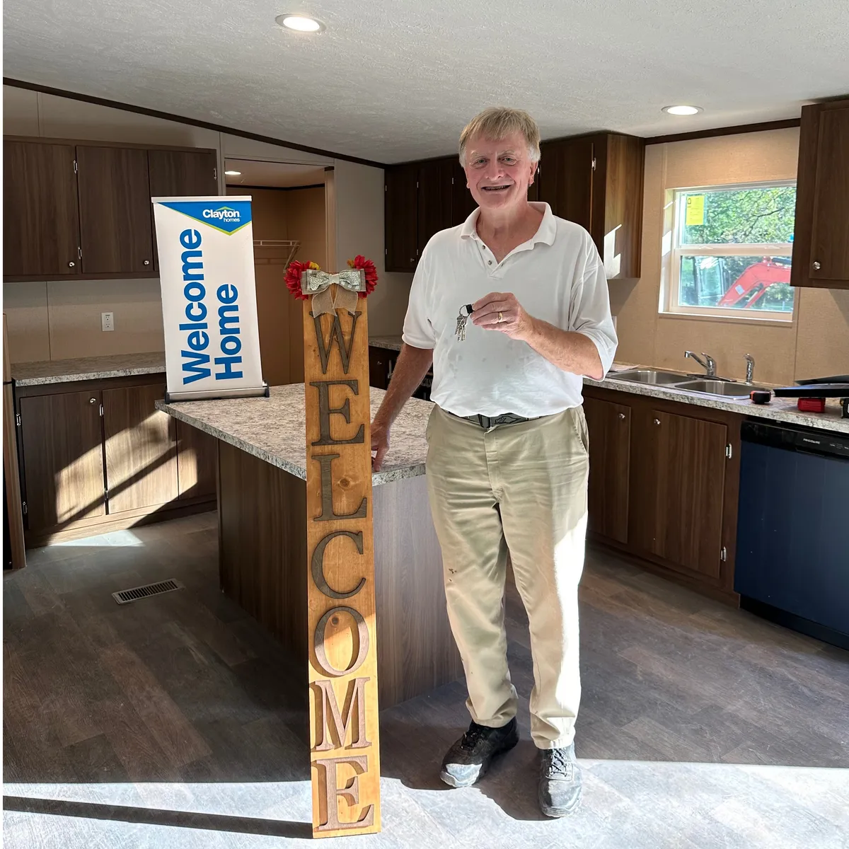 EDWARD L. welcome home image