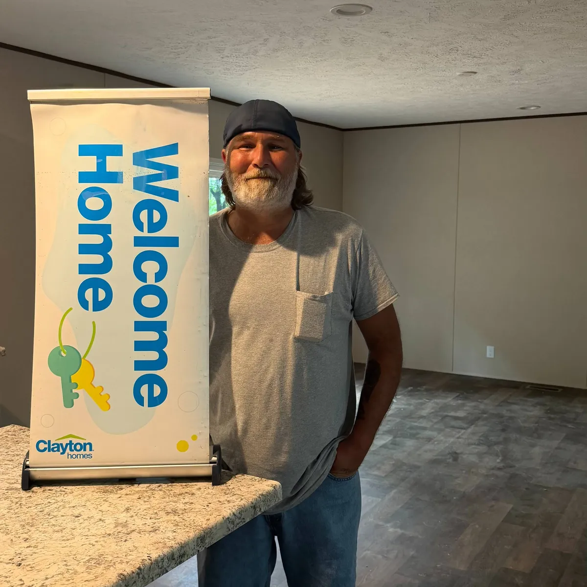 JAMES G. welcome home image