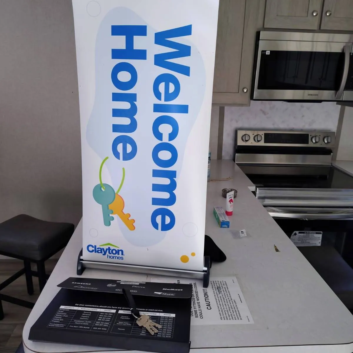 ROBERT J. welcome home image