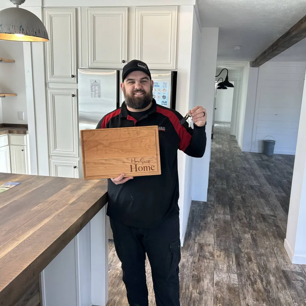 RYAN K. welcome home image