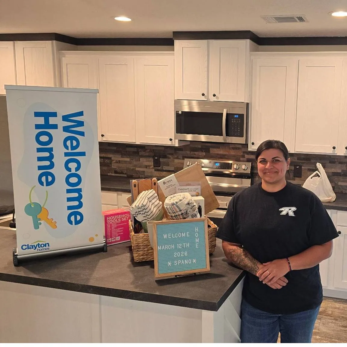 AZARIA S. welcome home image