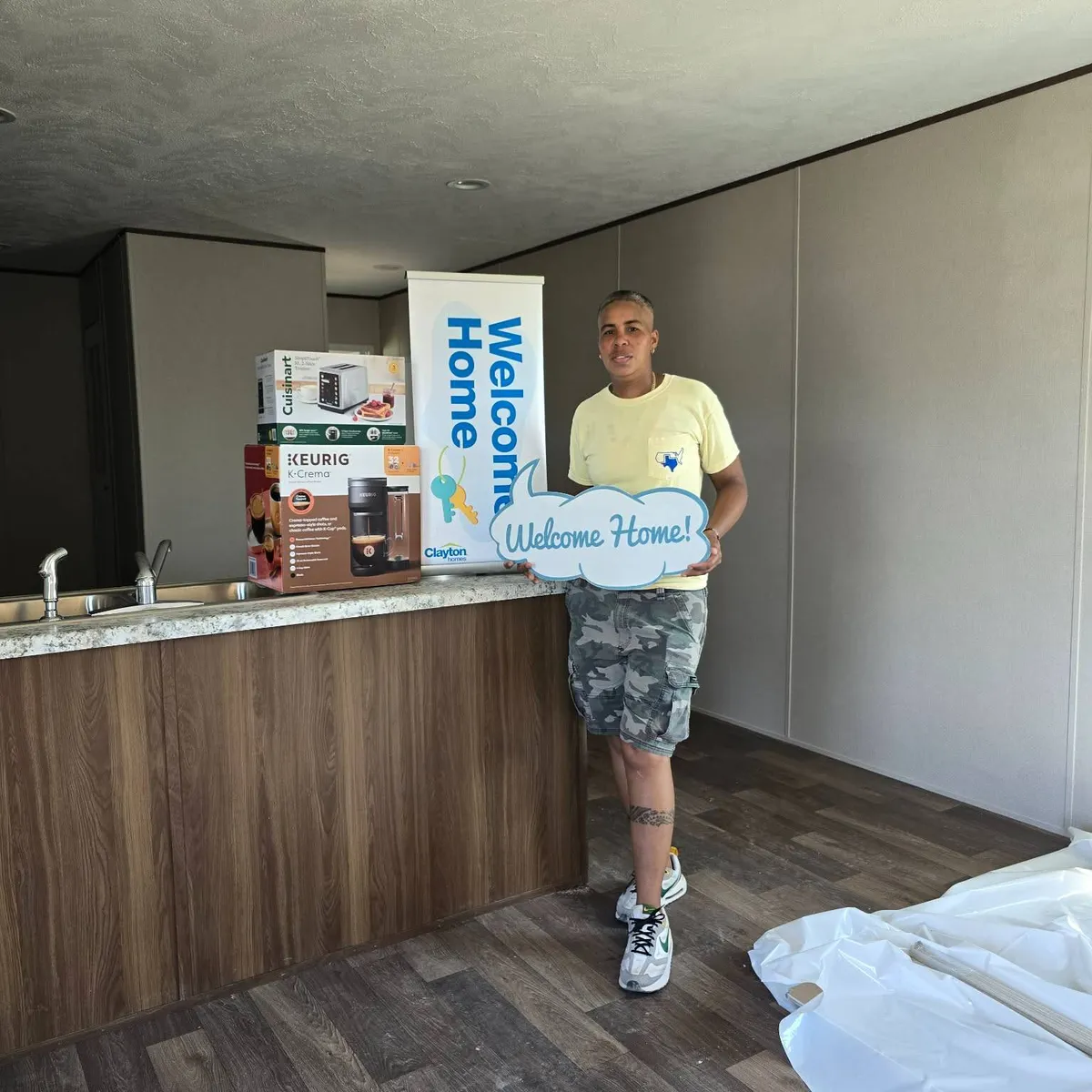 Marisley V. welcome home image