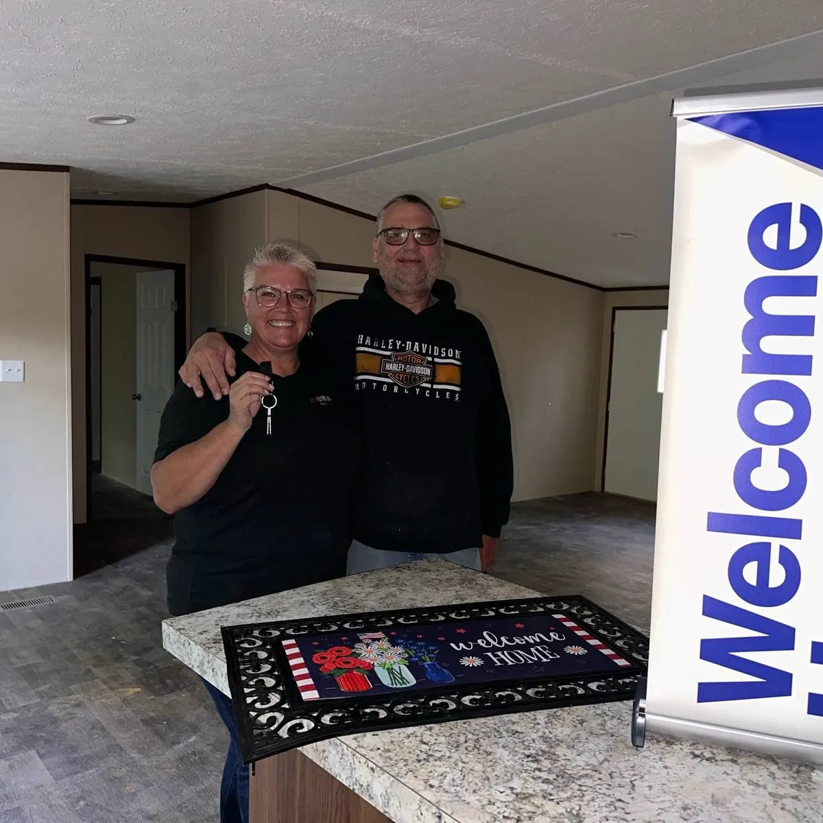 ROBERT R. welcome home image