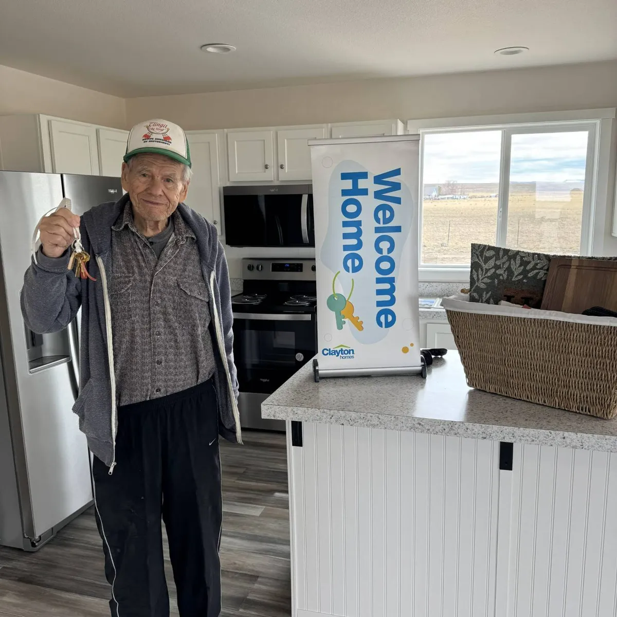 Arthur Wilson H. welcome home image