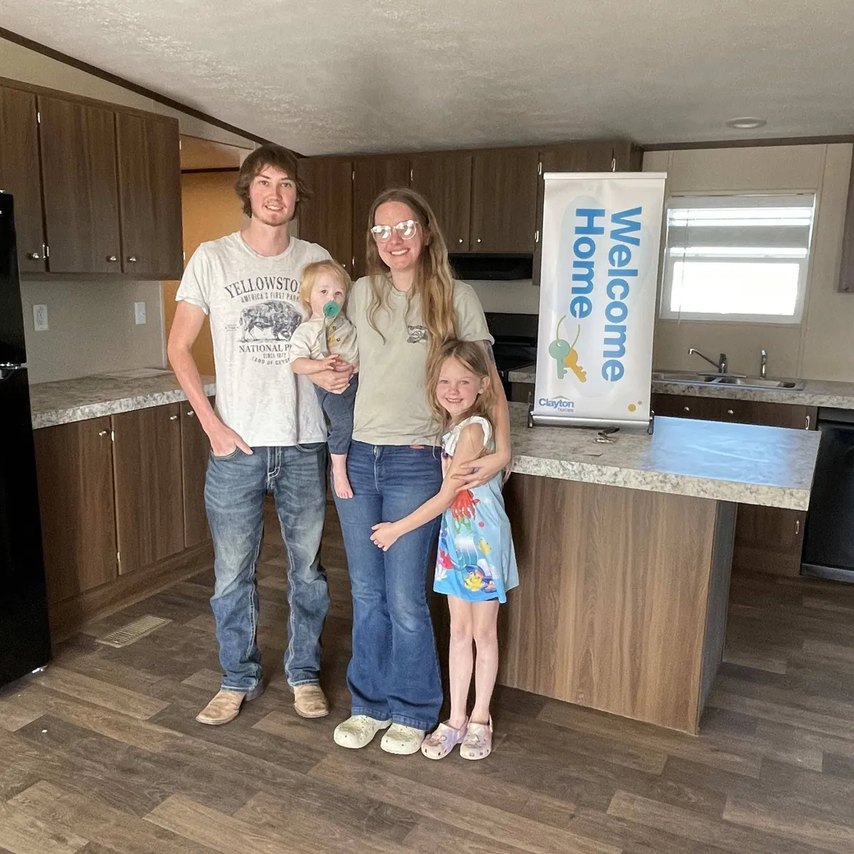 CALEB F. welcome home image