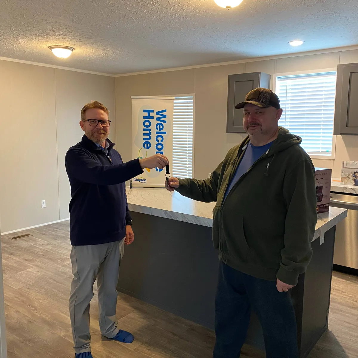 JEFFREY S. welcome home image