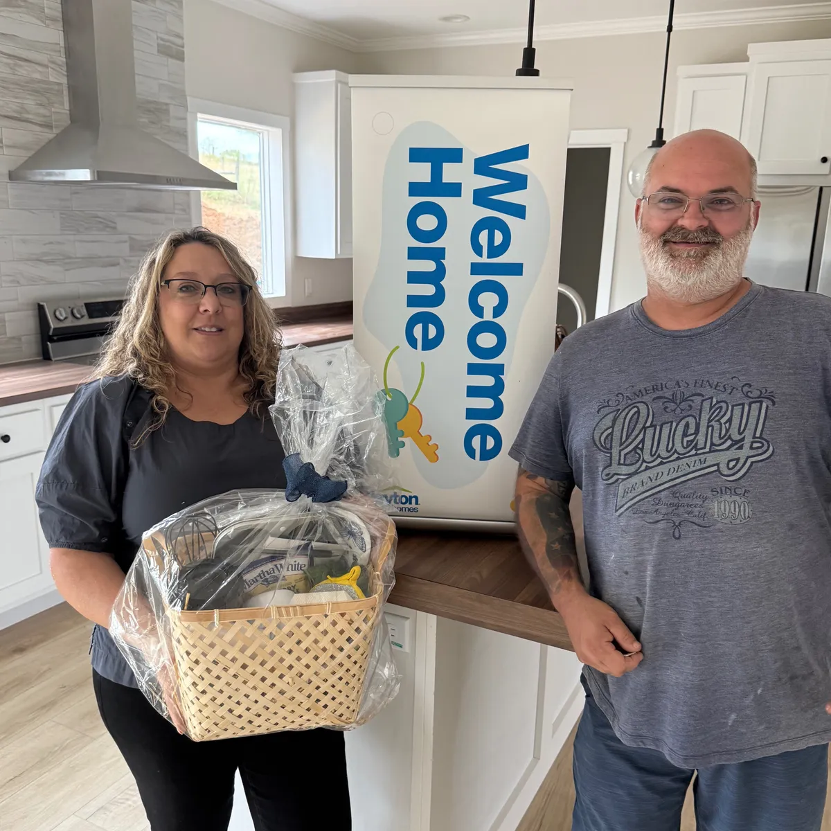 CHRISTINE A. welcome home image