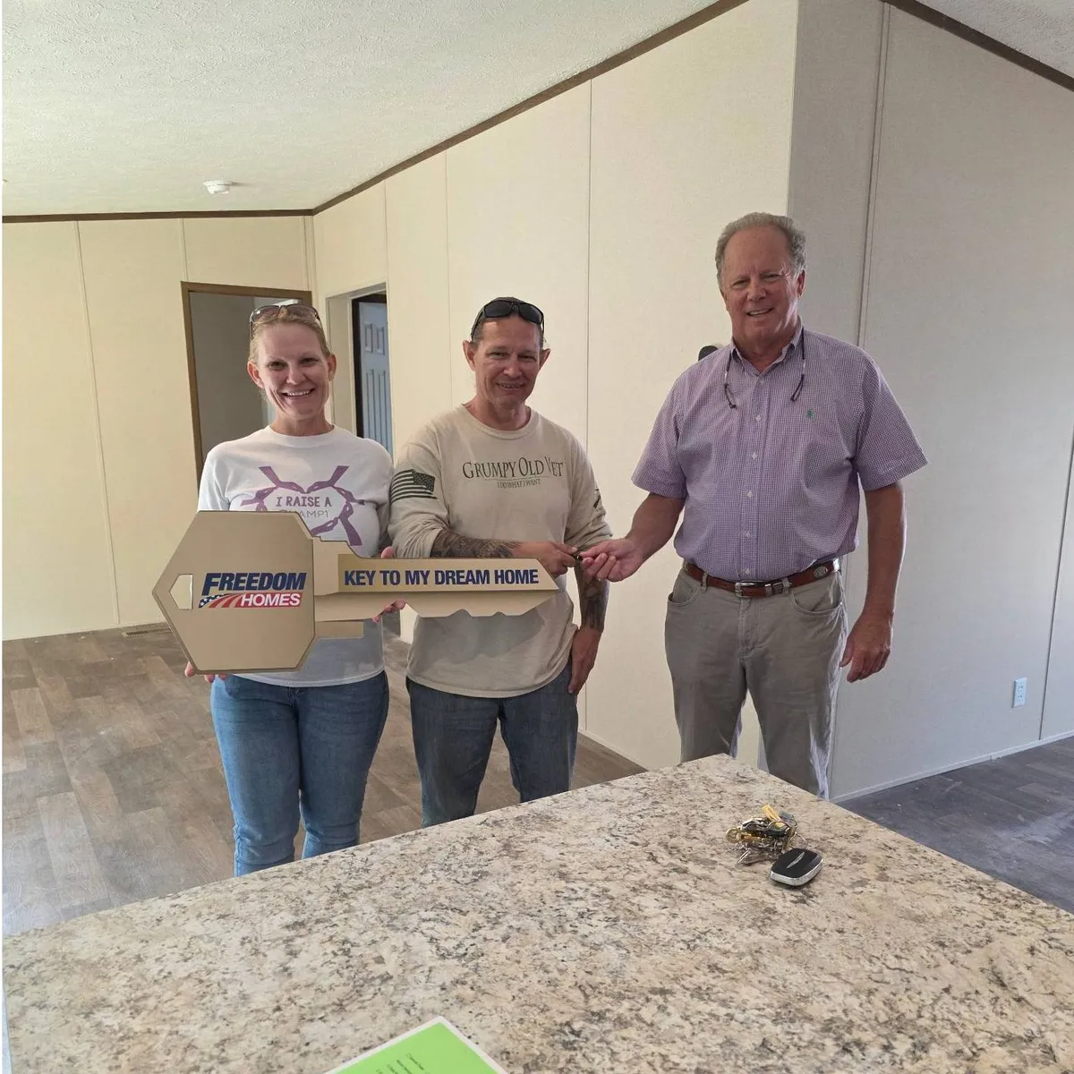 MICHAEL R. welcome home image